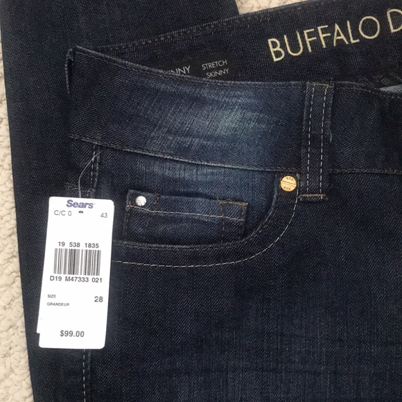 Buffalo Jem Skinny Low Rise Antique Wash Jeans - Picture 11 of 14